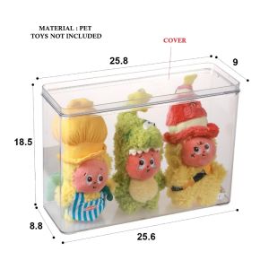 Twinkle Twinkle Display Storage Box Transparent Toys Figurine Pop Mart Dustproof Hang  星星人盲盒收纳透明展示盒