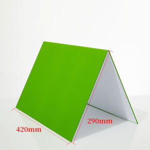 Tenwish White and Green Photography Reflecting Paper Board Folding A3 Light Reflector Diffuser Multifunctional Lightweight Backdrops