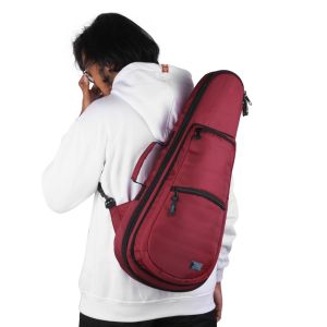 Zorc Official - Moreno | Tas Ukulele | Mandolin Case Guitalele Maroon
