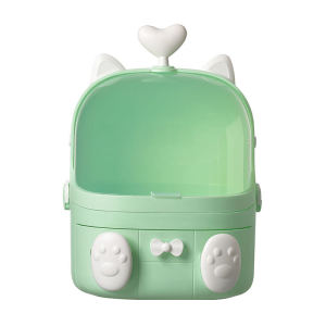 KT Portable Cosmetic Make Up Jewelry Storage Box Organizer