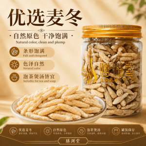 200g Premium Ophiopogon Root Top Grade from Mianyang Sichuan