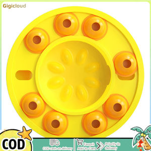 Plastic Dog Turntable Slow Feeder Interactive Leaking Food Bowl Slowly Eating Bowl Multifunctional Dog Puzzle Toys Educational Toy