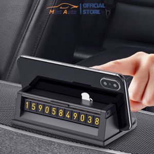 Bảng Ghi Số Điện Thoại Ô Tô Kèm Giá Đỡ Điện Thoại Tiện Lợi Để Taplo Xe Hơi