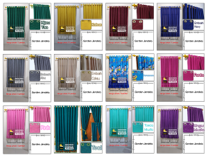 Gorden Gordeng Hordeng Kordeng Jendela Pintu Ring Smokering-Embos Polos Promo Murah Terlaris