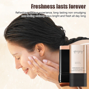 🔥 New product launch 🔥 [Double head concealer/16h makeup holding] commuting nude foundation make-up stick light thin eraser base makeup oil skin sweat control pores invisible bottoming magic tool