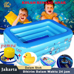 (free pompa ) kolam renang anak jumbo petak karet bahan tebal 1.5M kolamrenang anak besar murah Inflatable Swimming Pool For Kids ukuranbesar tinggi /balon renang anak/mainan kolam renang anak balon renang anak kolam karet