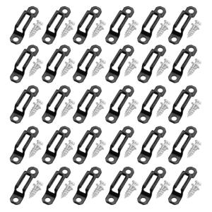 30x thép không gỉ vô hình đồ nội thất tham gia kết nối ốc vít cho tủ tủ quần áo Laminate Tủ sách lắp ráp