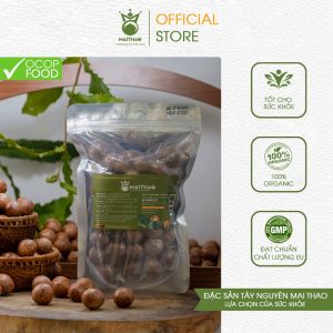 Hạt macca sấy vùng Cao Nguyên Lâm Đồng - Mai Thao túi 500g hạt mắc ca Đà Lạt