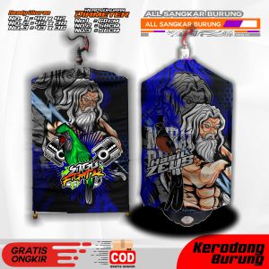Kerodong Murai / Kotak Koper Kerodong Burung Zeus Bahan High Quality Bisa Request Custom