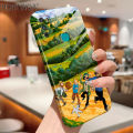 Hontinga All-inclusive Film Casing For infinix Hot 12 Play 11 10 Play Hot 9 Play Note 12 G96 Smart 6 Case Korean film Phone Case Oil Painting Painter Van Gogh Back Casing lens Protector Design Hard Cases Shockproof Shell Full Cover Casing For Girls. 
