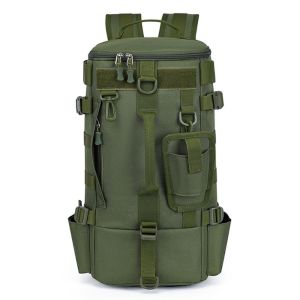 DIVATEN Multifunctional Fishing Backpack Waterproof Large Capacity Camping Fishing Pack Adjustable Straps Fishing Tackle Bag Outdoor
