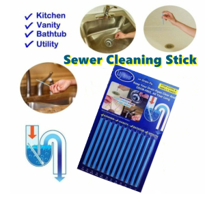 Sewer Cleaning Rod Sani Sticks Oil Decontamination Kitchen Toilet Bathtub Drain Cleaneer Spot Pipe Cleaner Clean下水道清洁棒