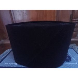 Songkok Peci Kopiah Hitam AC Tinggi 1 cm - 13 cm