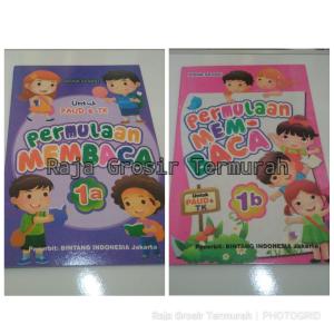 2 BUKU PERMULAAN MEMBACA UNTUK PAUD DAN TK 1A DAN 1B