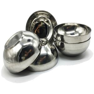 Tô Inox 2 Lớp Chống Nóng Nhiều Kích Cỡ Cách Nhiệt Cao Cấp