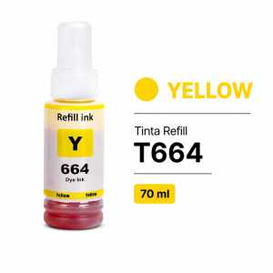 Tinta Premium Epson 664 Refill Printer L120 L220 L300 L310 L355 L565