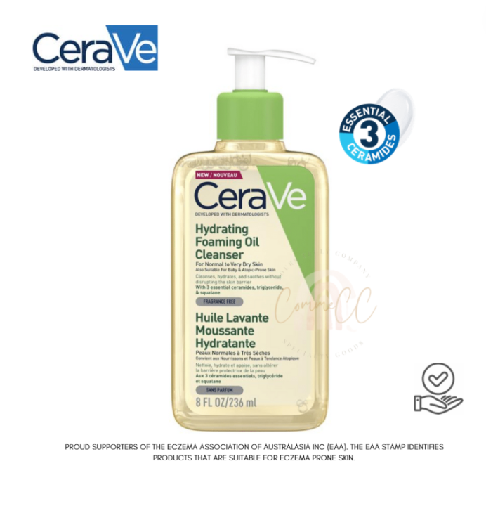 CeraVe Hydrating Foaming Oil Cleanser 236ml