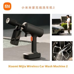 Xiaomi Mijia Wireless Car Wash Machine 2 With 6 Meters Tube High Pressure 2000mah Battery 2.5h to Fully Charge (Singapore Seller)