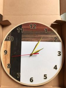 Jam Dinding Kayu Kamar Minimalis Scandinavian Aesthetic