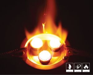 BRS 73 4200W- Bếp gia đình siêu gon 3 đầu gaz