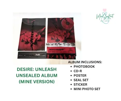ENHYPEN DESIRE: UNLEASH (PHOTOBOOK VER.) UNSEALED ALBUM