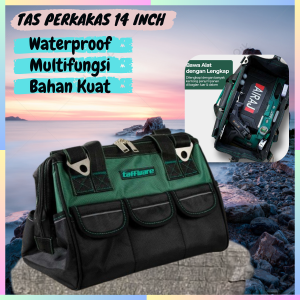 FAST DELIVERY Tas Perkakas Tukang Bangunan Bengkel Dan Teknisi Listrik Tool Bag Waterproof Mini