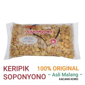 KACANG KORO SOPONYONO ORIGINAL KACANG KORO ASIN SOPONYONO MALANG KACANG KORO ASLI SOPONYONO