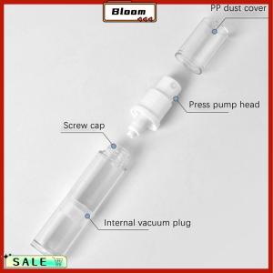 Follow Get New[Bloom Z] 5 10 15ml Vacuum Bottle Press Liquid Foundation Lotion Eye Cream Empty Refillable Bottle Cosmetic Container Portable Makeup Tool