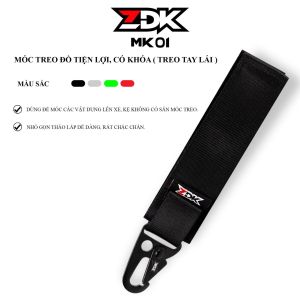 Móc khoá đa năng treo xe máy xe đạp dễ sử dụng ZDK MK01 dùng làm móc khóa xe tiện lợi thẩm mỹ chịu lực lên đến 20kg