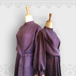 Minea gamis full linen Mahati