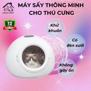 Lồng Sấy Mèo Sấy Lông Chó Yoose Cao Cấp Sấy UV Tự Động Chống Ồn Khử Khuẩn Hiệu Quả
