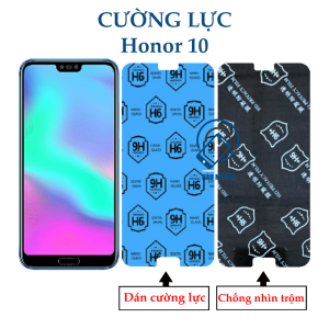 Dán cường lực dẻo nano Honor 10 ( trong suốt và chống nhìn trộm )