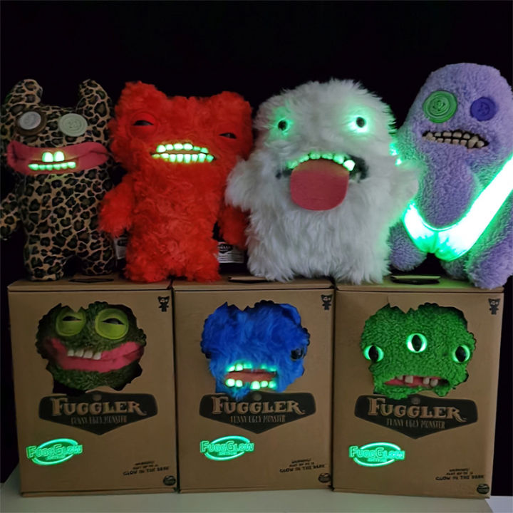 Original 22cm Original Fuggler Ugly Monster Part Luminous Series