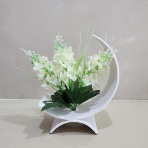 Tanaman Hiasan Bunga Lavender Mini Pajangan Ruang Tamu Bunga Artificial Bunga Hias Meja Tamu