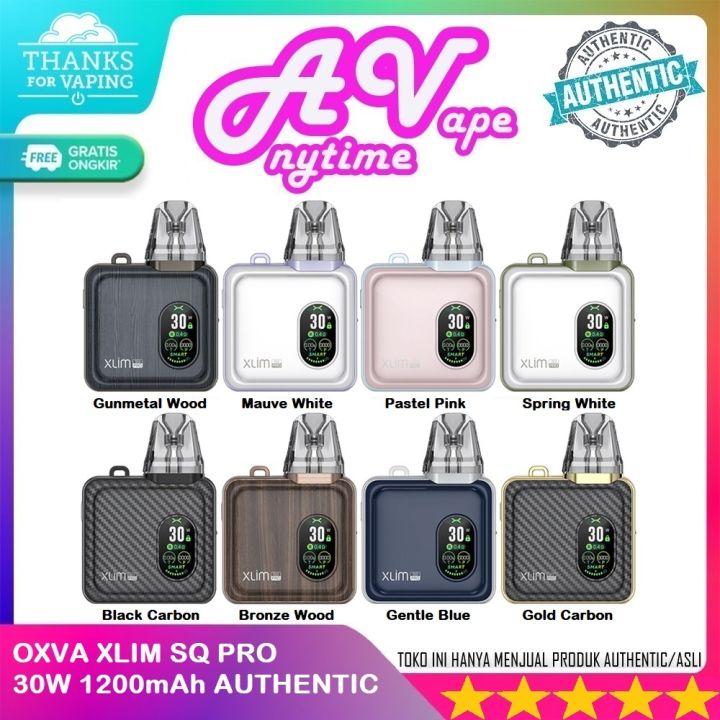 Oxva Xlim SQ Pro 30W with TFT Screen