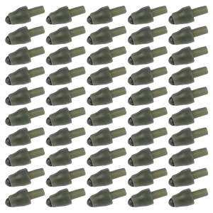 50Pcs Quickly change Beads Fishing Method Feeder Connectors Inline Quickly change Bead Hair Rig Stop Bead Fishing Accessory