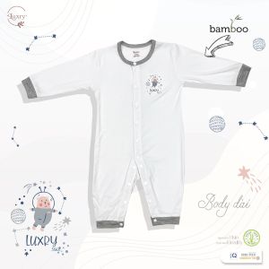 Body dài cho bé Luxry họa tiết thỏ đáng yêu