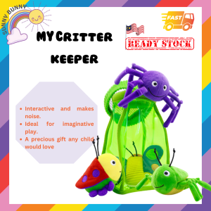 My Critter Keeper 5-in-1 Baby Interactive Soft Toys Baby Imaginative Play Toy 婴儿互动毛绒玩具
