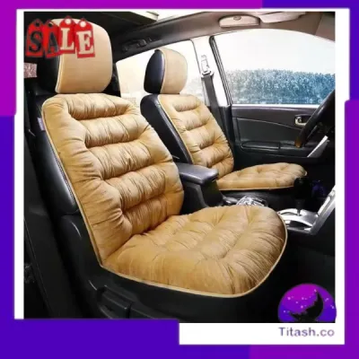 Bantal Sandaran 2 In 1 Alas Duduk Jok Mobil Premium / Alas Kursi Duduk Tempel Mobil Empuk