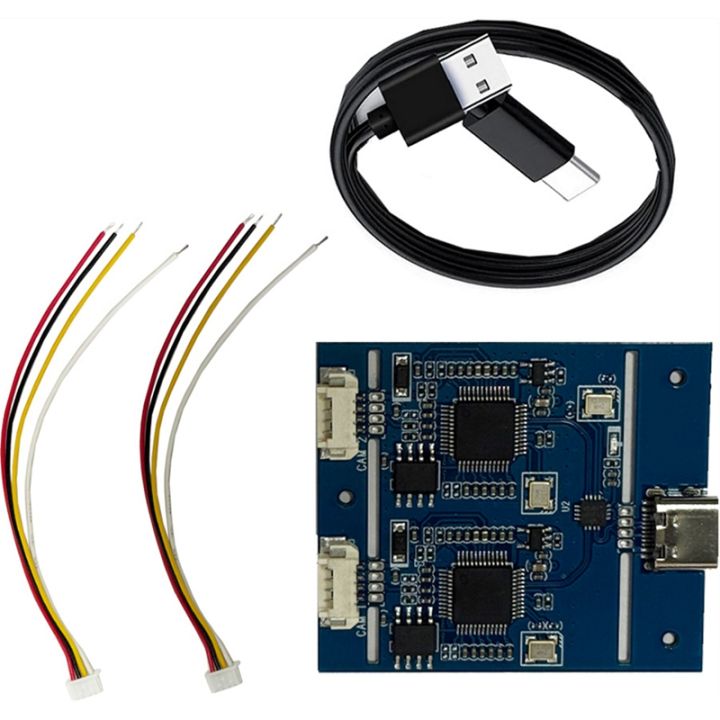 2 Channel AV/CVBS Video to USB Outputs 1080P Capture Card Module for ...