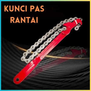 TERLARIS PENGIRIMAN CEPAT COD SAIKE Kunci Pas Rantai Chain Oil Filter Wrench Car Repair Tool 8 Inch/KUNCI PAS  1 set lengkap satu set komplit multifungsi serbaguna/kunci rantai sepeda motor canggih murah/kunci pas rantai nyaman di gunakan