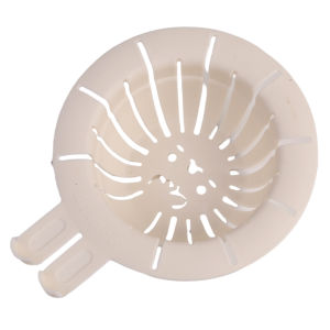 Sink Drainer with Handle Anti-clogging Waste Strainer Food Residue Filter Basket Bathroom Floor Fur Hair Trapper Odor-proof Sewer Straining Pad