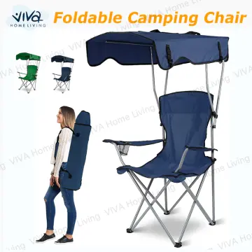 Foldable chair with canopy best sale