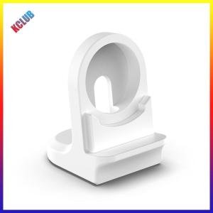 Silicone Charger Stand Holder Non-slip Portable Watch Stand Storage Bracket Lightweight Accessories for Huawei WATCH Buds/Huawei Watch GT Cyber