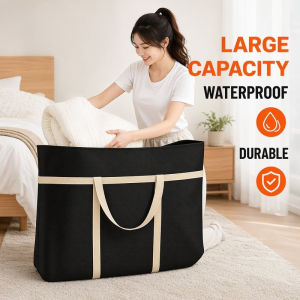 Waterproof Oxford Cloth Storage Bag Large Capacity Clothes Blanket Organizer Moving Travel Foldable
