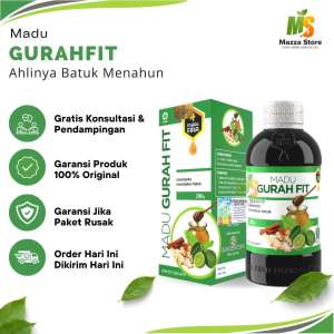 Madu Gurah Fit Obat Flu Batuk Gurahfit Obat Herbal Sakit Tenggorokan Sesak Nafas Sinusitis Asma TBC