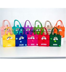 SOBY PH - Personalized Felt Bag Cute Cartoon Bags Felt Bag for Adult/Kids Handbag