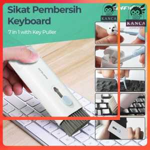 TaffHOME Sikat Pembersih Keyboard Folding 7 in 1 with Key Puller - Q6E