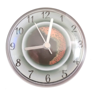 Digital Shower Wall Clock Suction Cup Wall Clock Operated Wall Clock for KitchenWaterproof Bathroom Clock