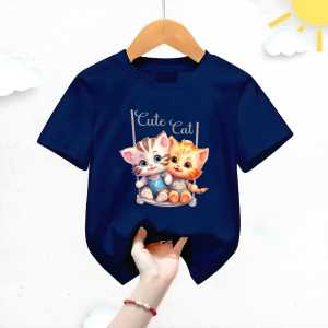 Atasan Kaos Anak KUCING GELAS Usia 1-12 Thn